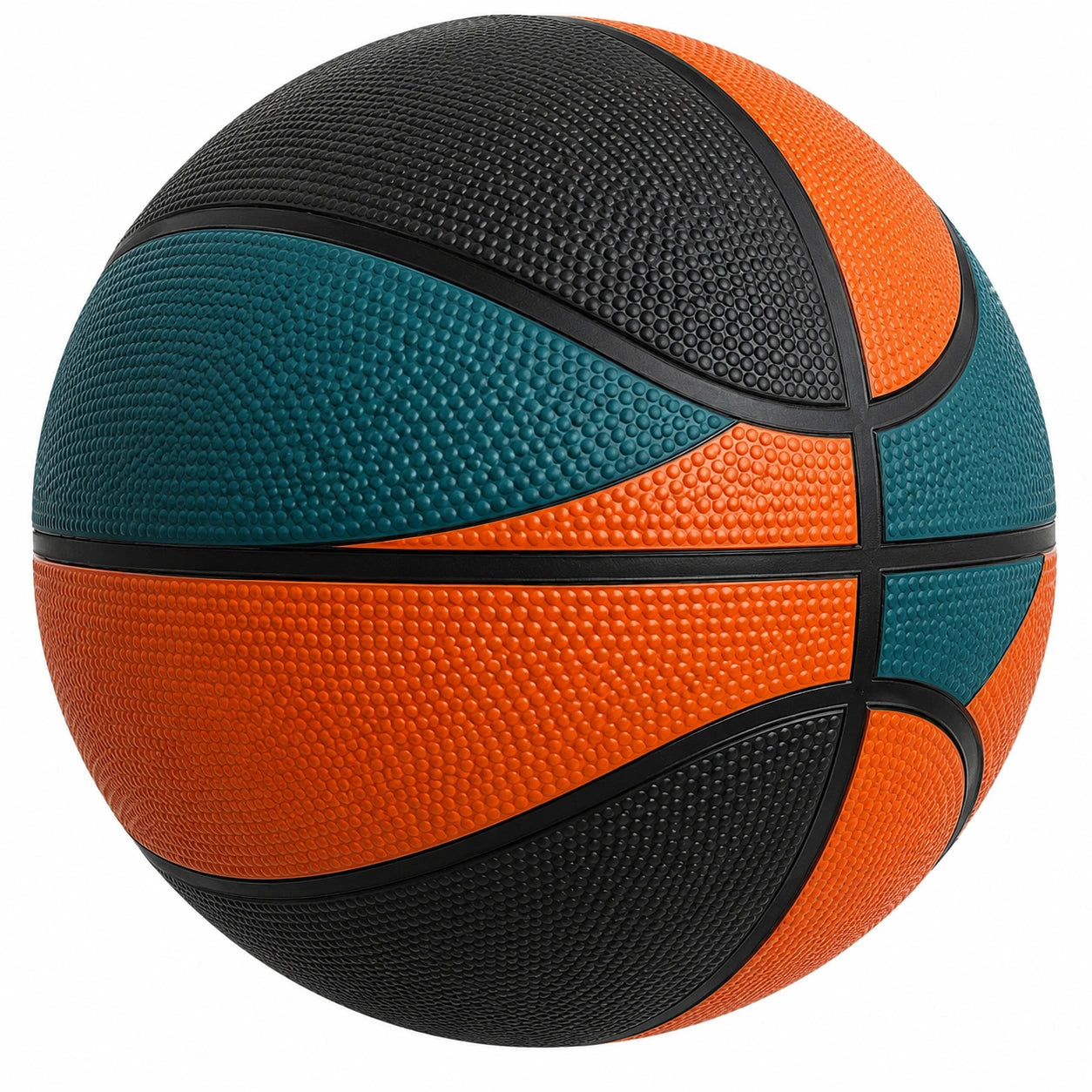 Pallone da Basket Arancione/Nero/Verde per Esterni