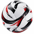 Pallone da Calcio Bianco/Nero/Rosso con Design Dinamico