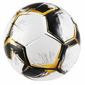 Pallone da Calcio Bianco/Nero/Oro con Design Elegante